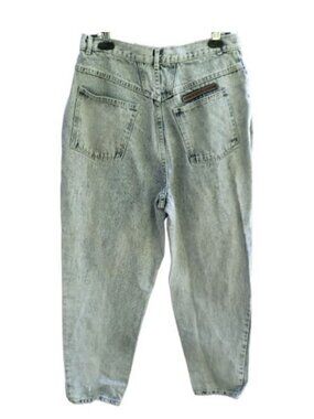 Gitano 80s Acid Wash Jeans Size 16 Short High‑Rise